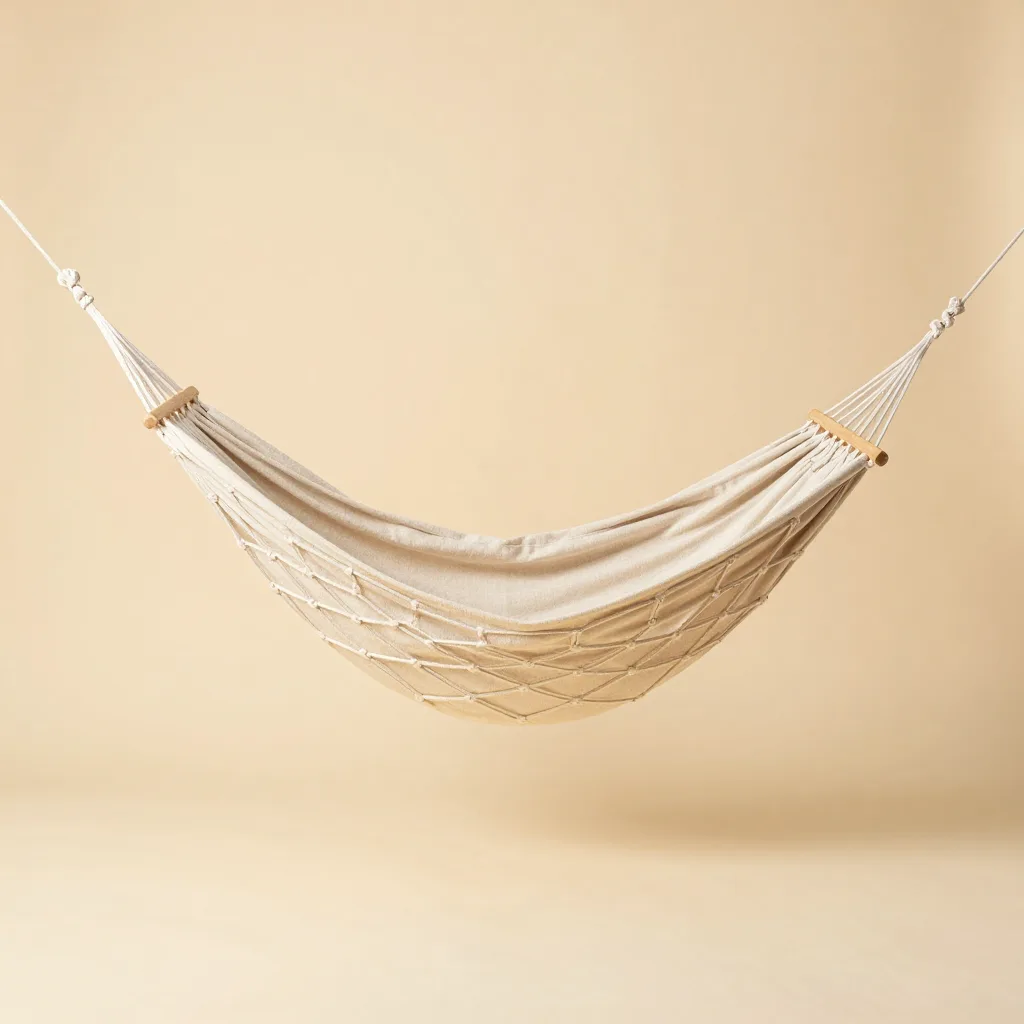 A Mayan hammock gift set on a light background